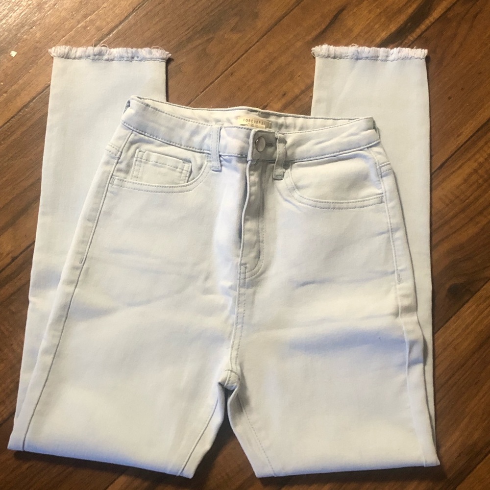 New forever21 high waisted jeans